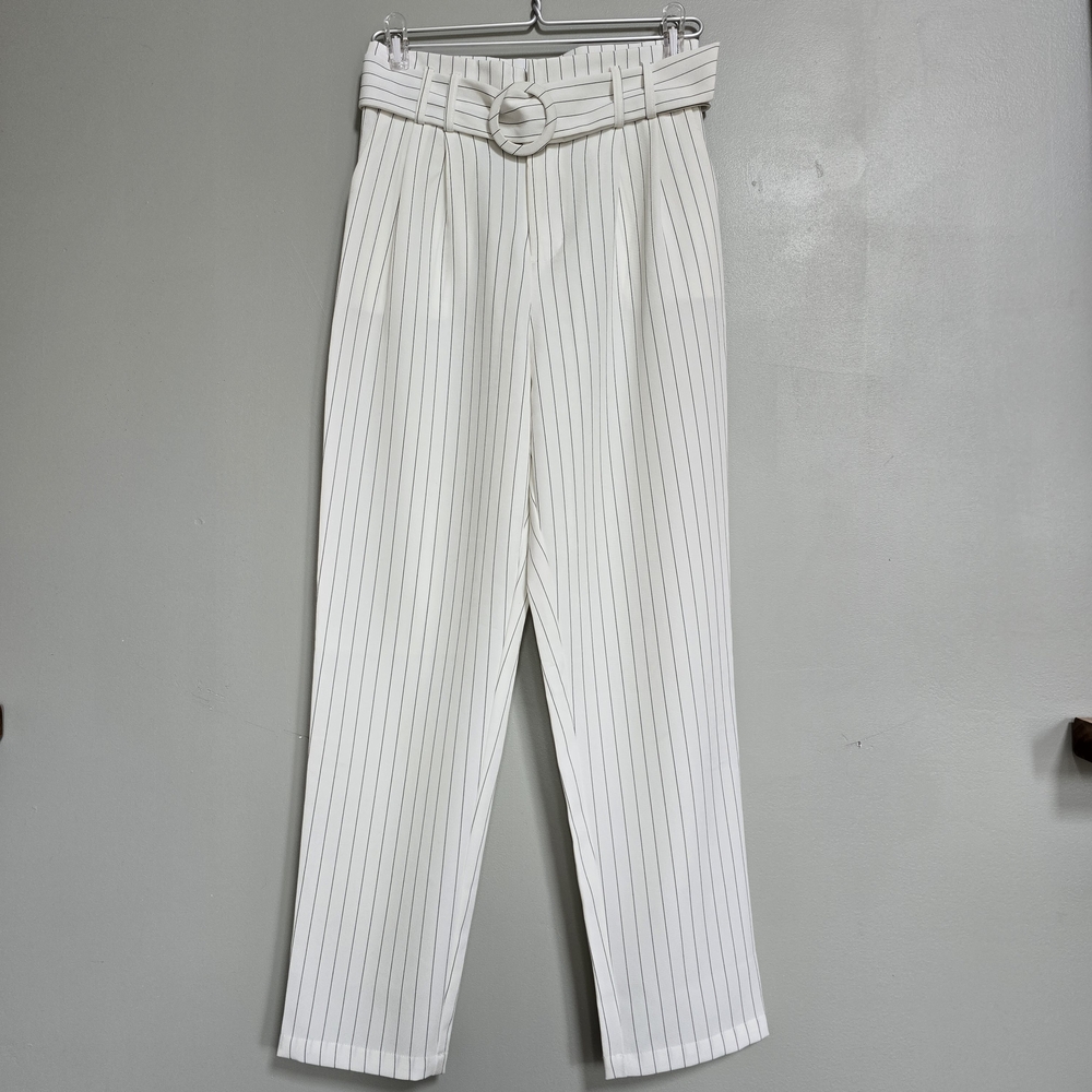 🌷Pinstripe Straight-Leg Trousers for Formal Wear